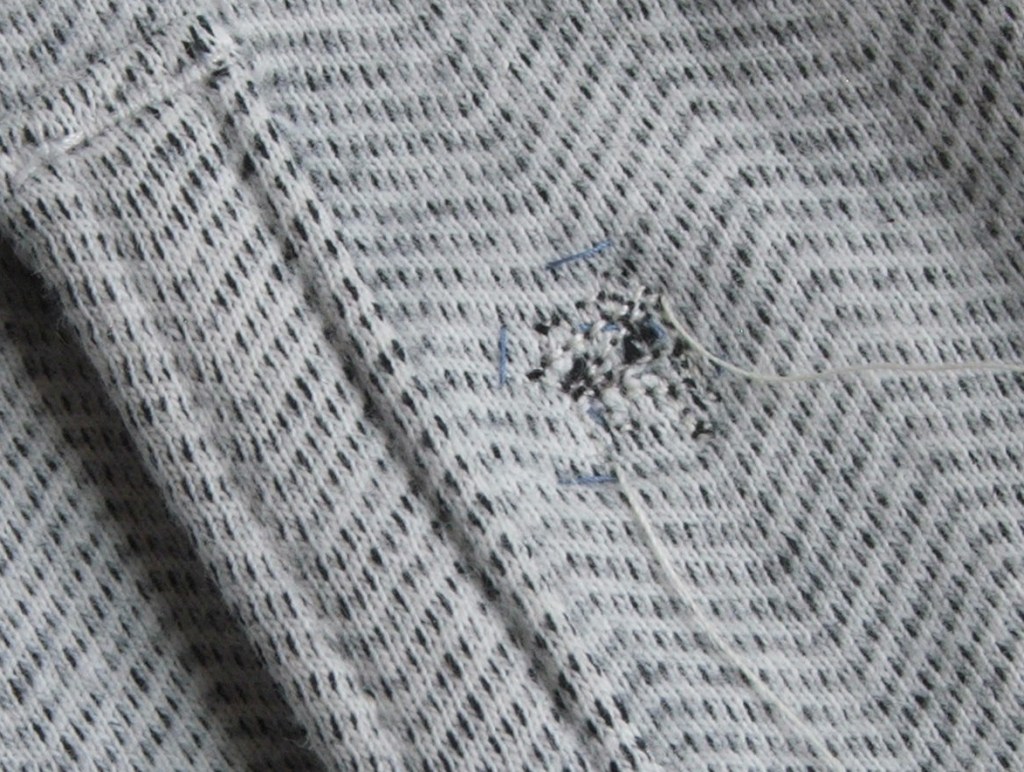 Fix a Ripped Out Button (or Other Small Hole) | Tasha Miller Griffith