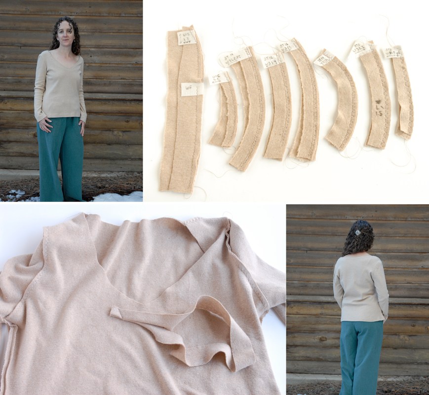 color grown cotton shirt and samples