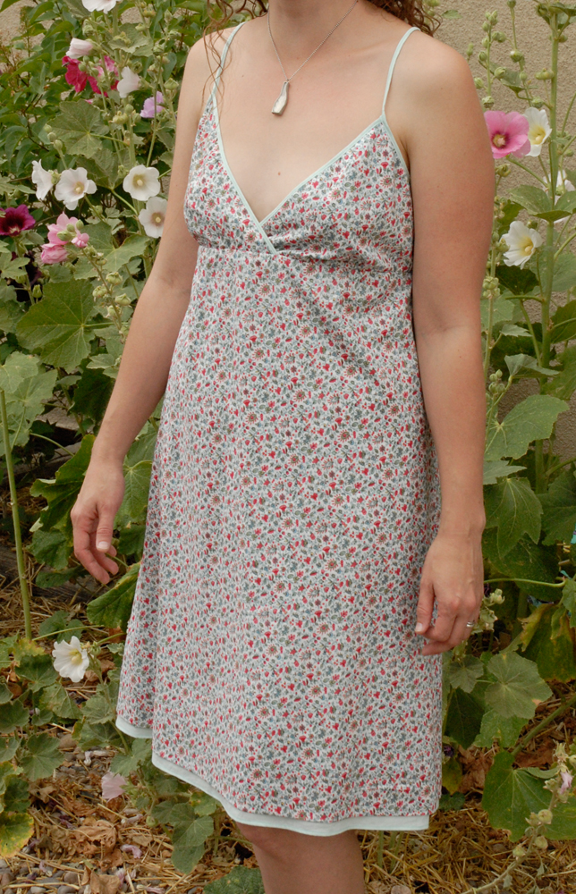 hot weather dress hollyhocks 3
