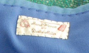 handwoven by Dottie Miller