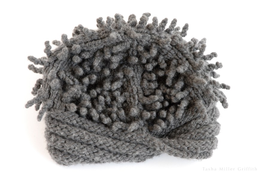 hedgehog hat after fluffing