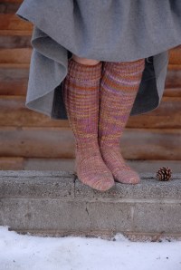 sweet tomato knee socks front