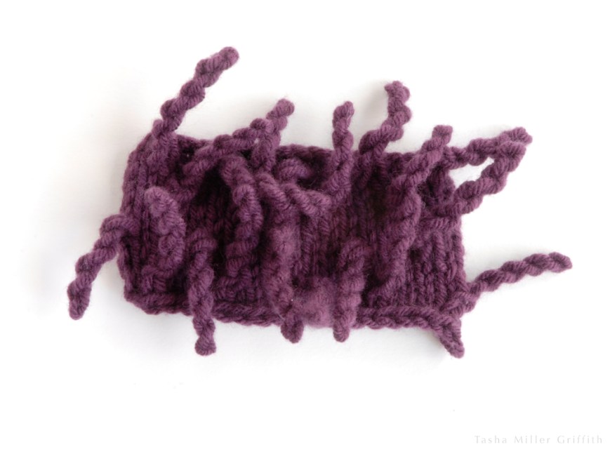 tendril sample after fluffing