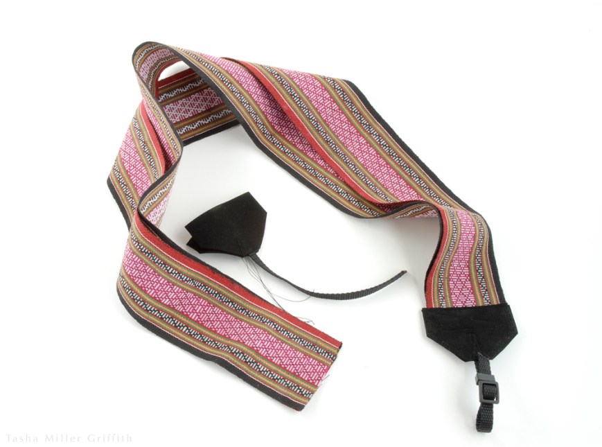 camera strap in progress