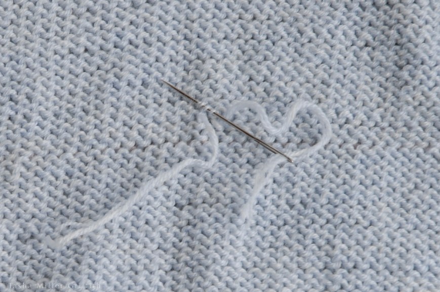 finishing knitting 2