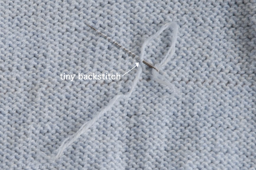 finishing knitting 3