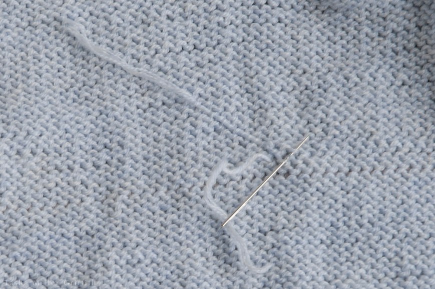 finishing knitting 4