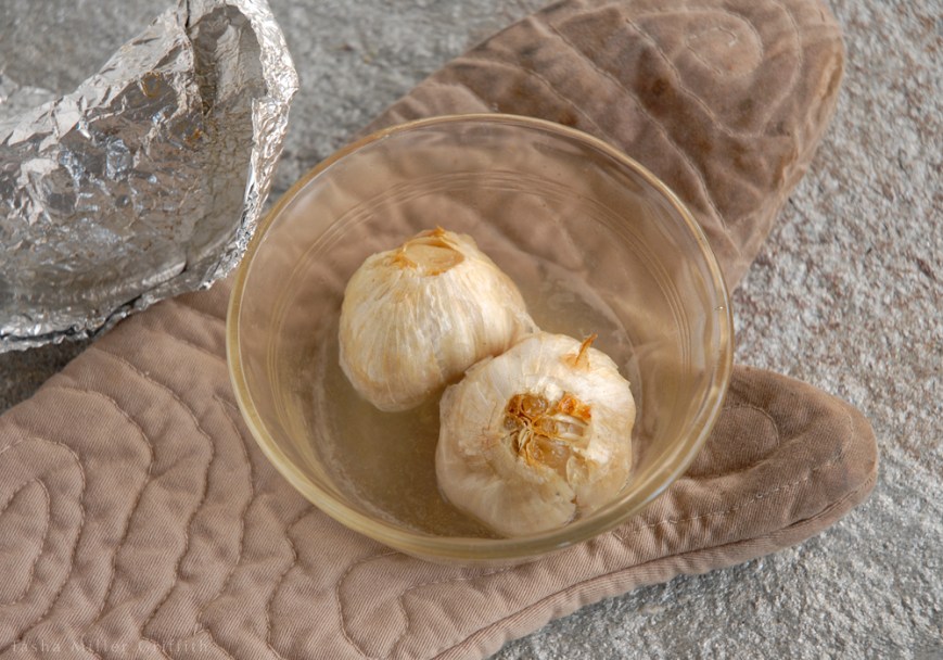 roasted garlic