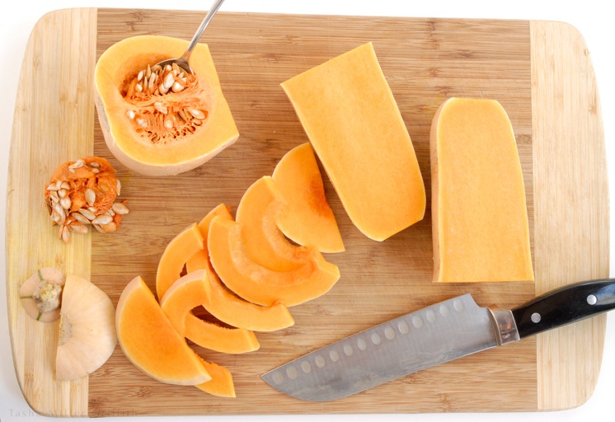 roasting butternut befoe