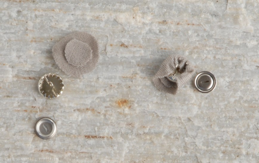 cover buttons small wool knit