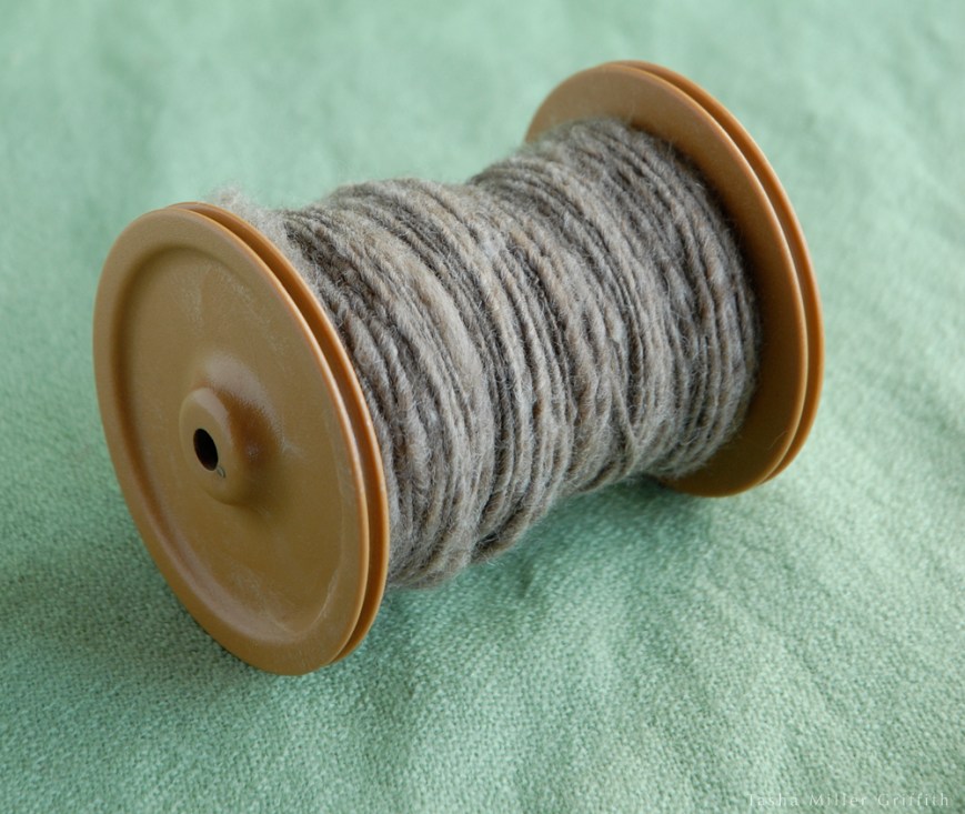 first handspun yarn 1