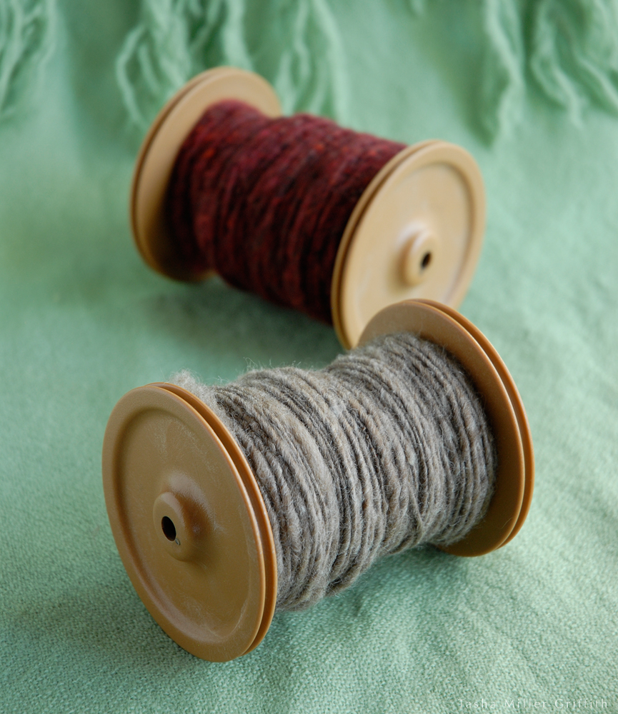 first handspun yarn 2