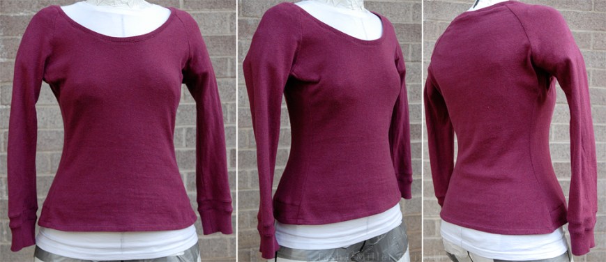 berry winter top on form