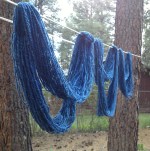 indigo handspun