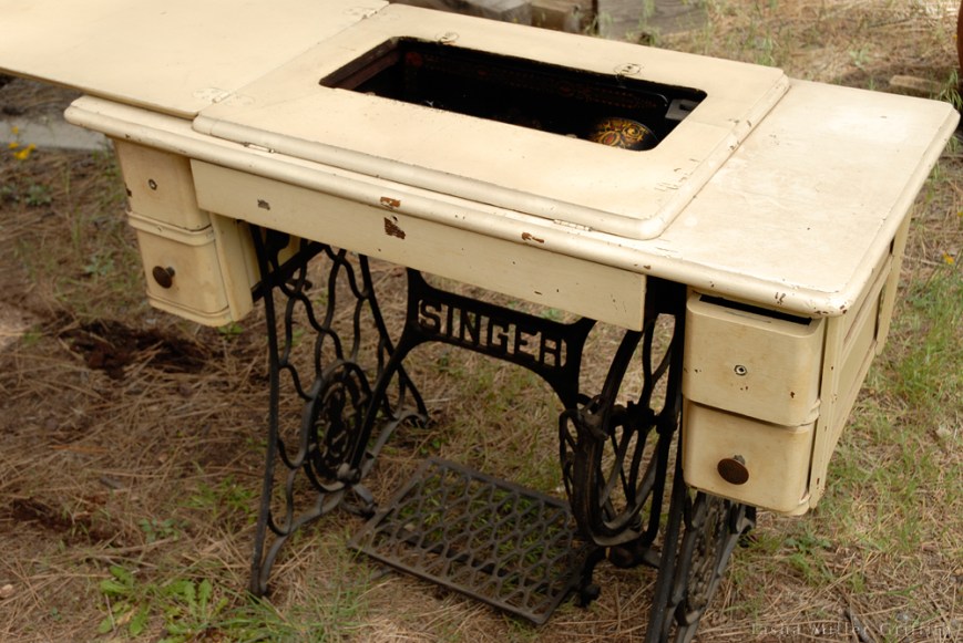 treadle cabinet restoration 2