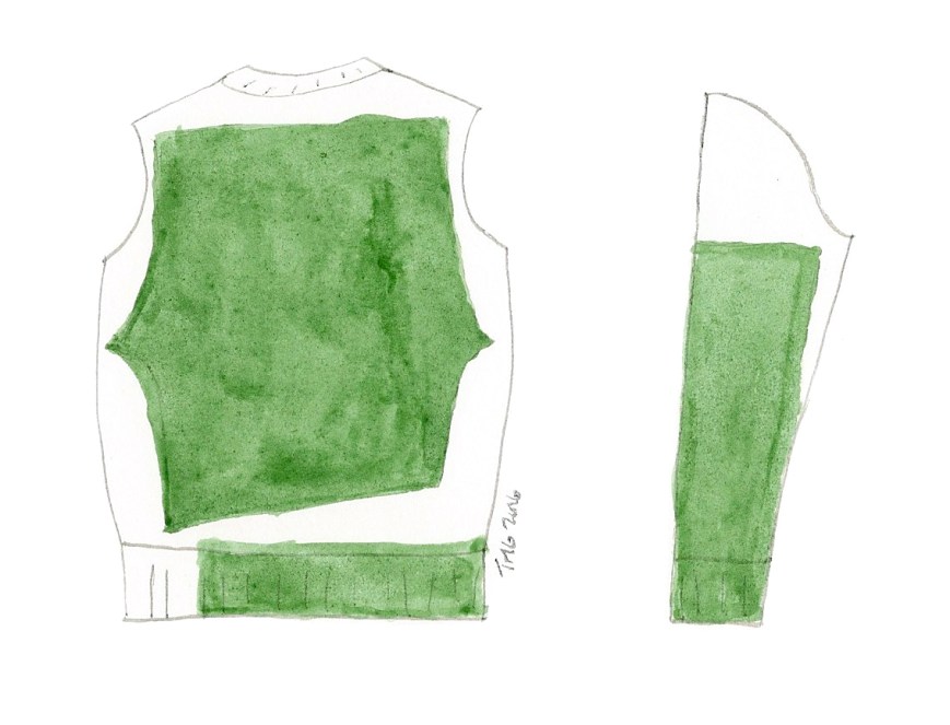 sweater to leggings drawing