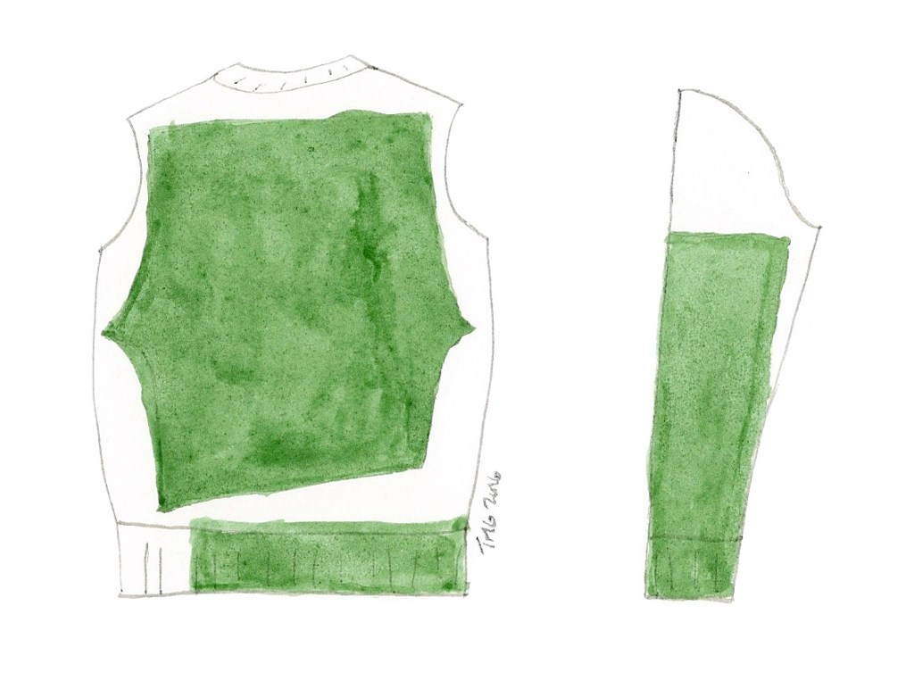 sweater to leggings drawing