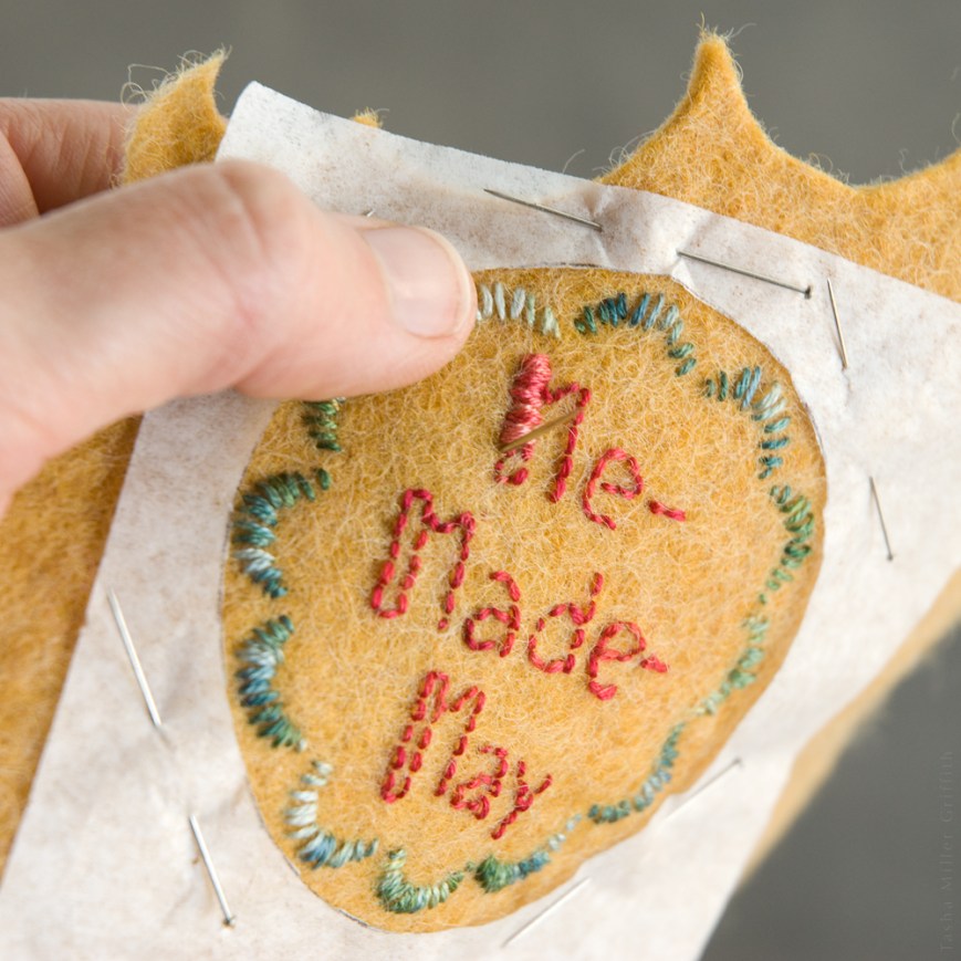 embroidered mmm badge 10