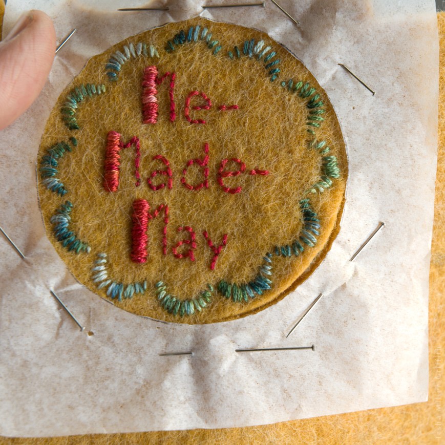 embroidered mmm badge 12