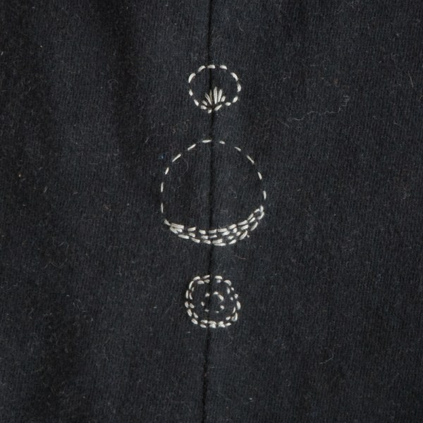 black handstitched pjs 2