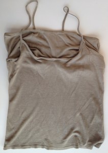 old silk cami before